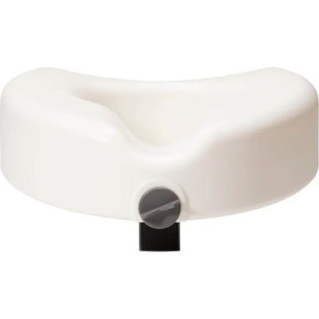 DYNAREX Dynarex Raised Toilet Seat Without Arms, Single Pack 10361